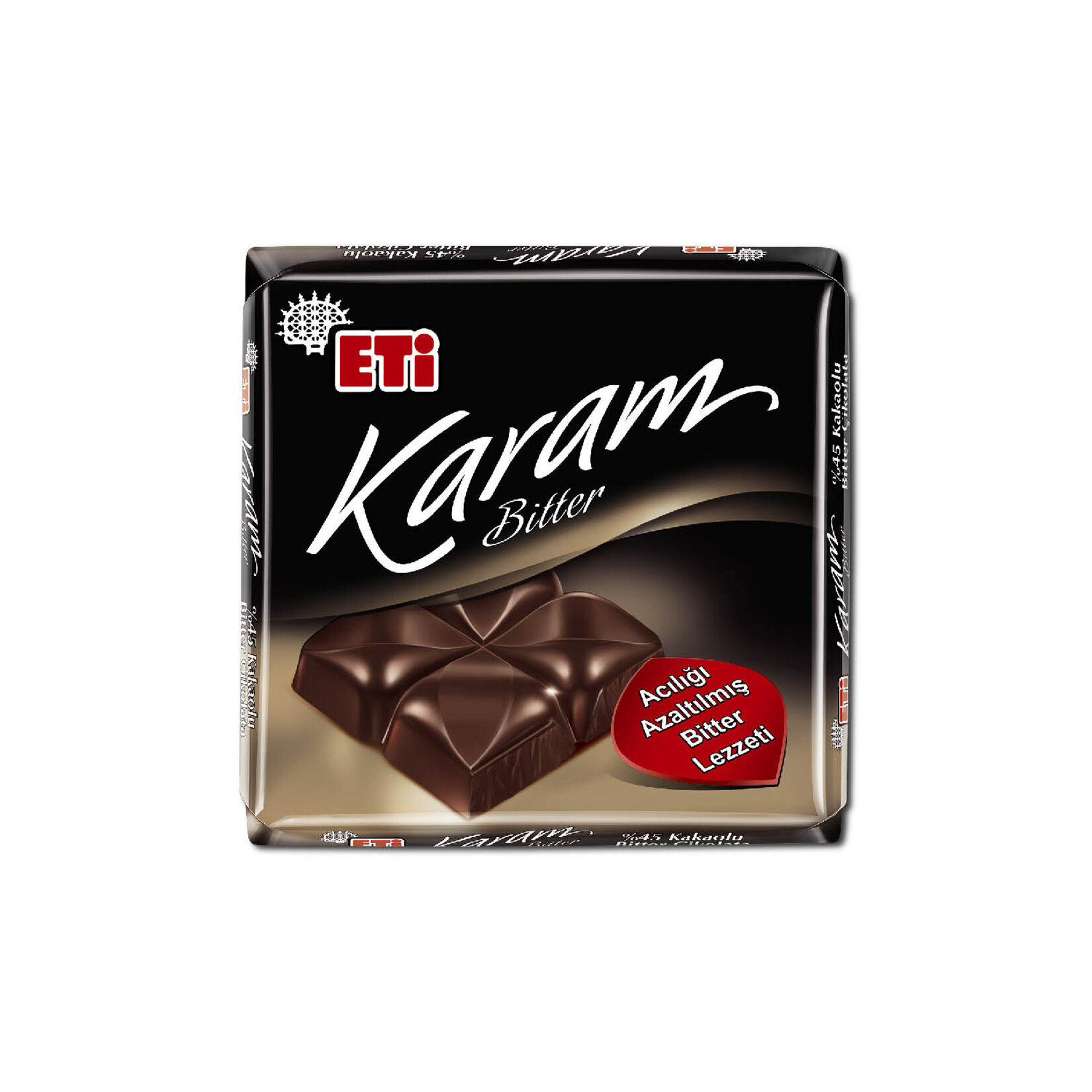 ETİ KARAM 45% COCOA BITTER CHOCOLATE 60 G