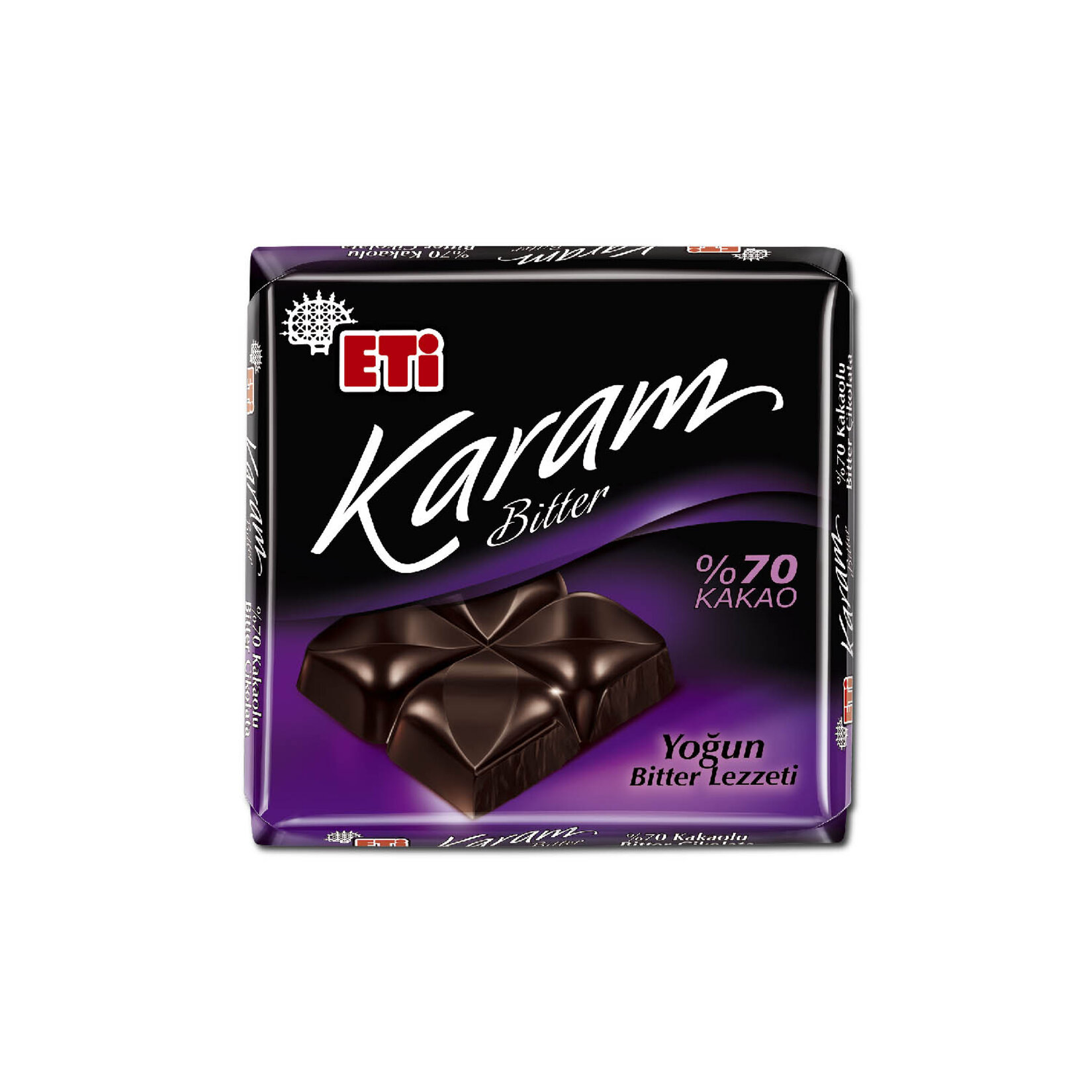 ETİ KARAM 70% COCOA BITTER CHOCOLATE 60 G