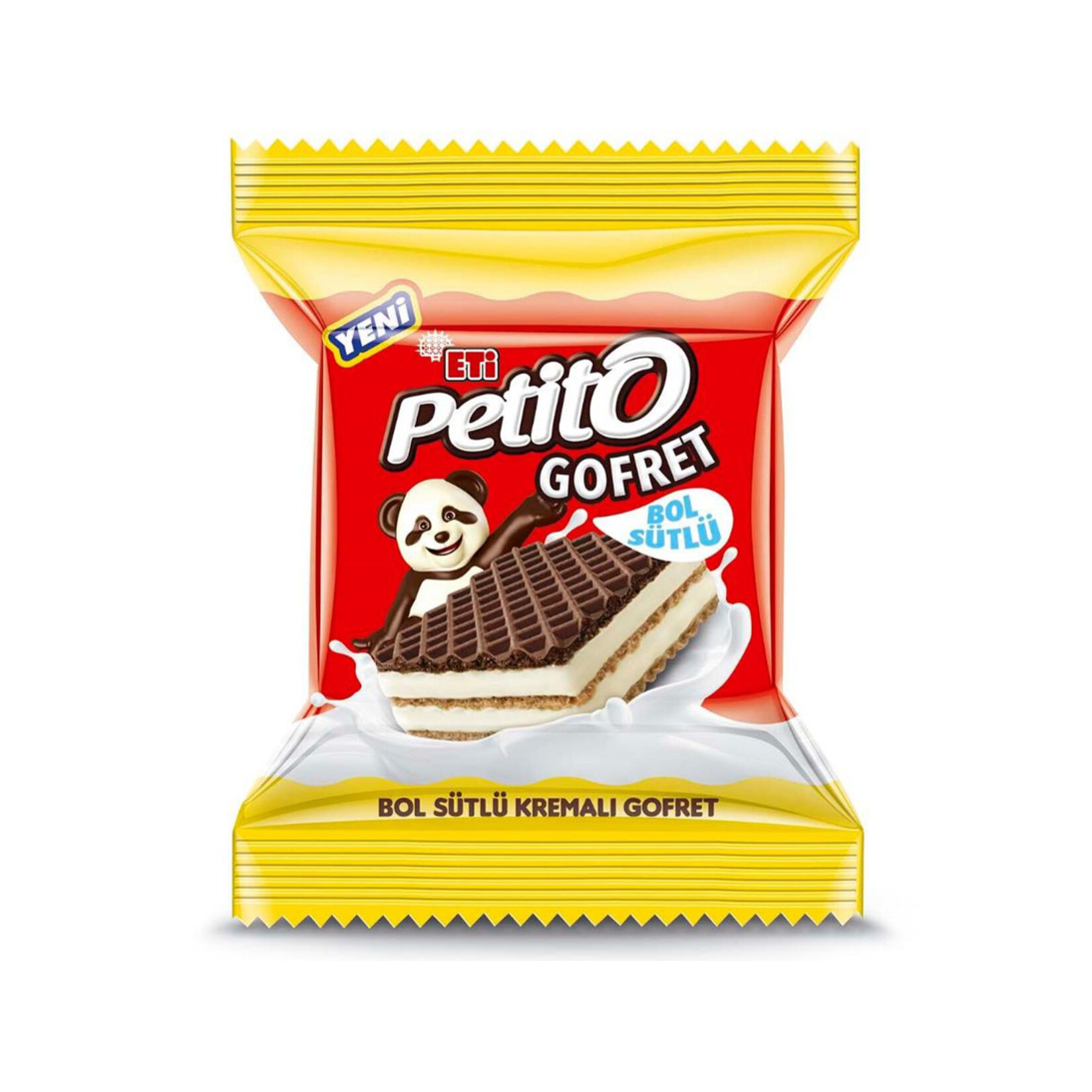 ETI PETITO PLAIN COCOA WAFER WITH A LOT OF MILK & CREAM 26 G