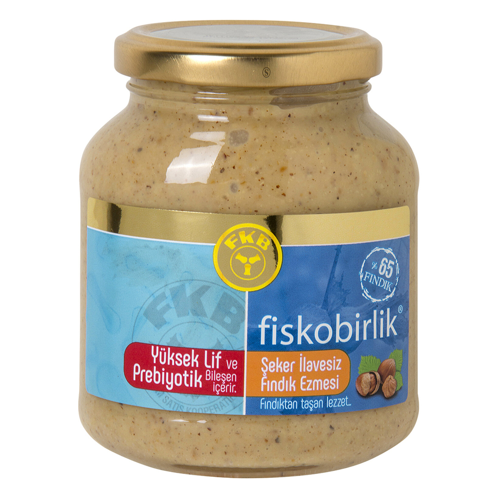 FİSKOBİRLİK FREE SUGAR HAZELNUT BUTTER 300 G