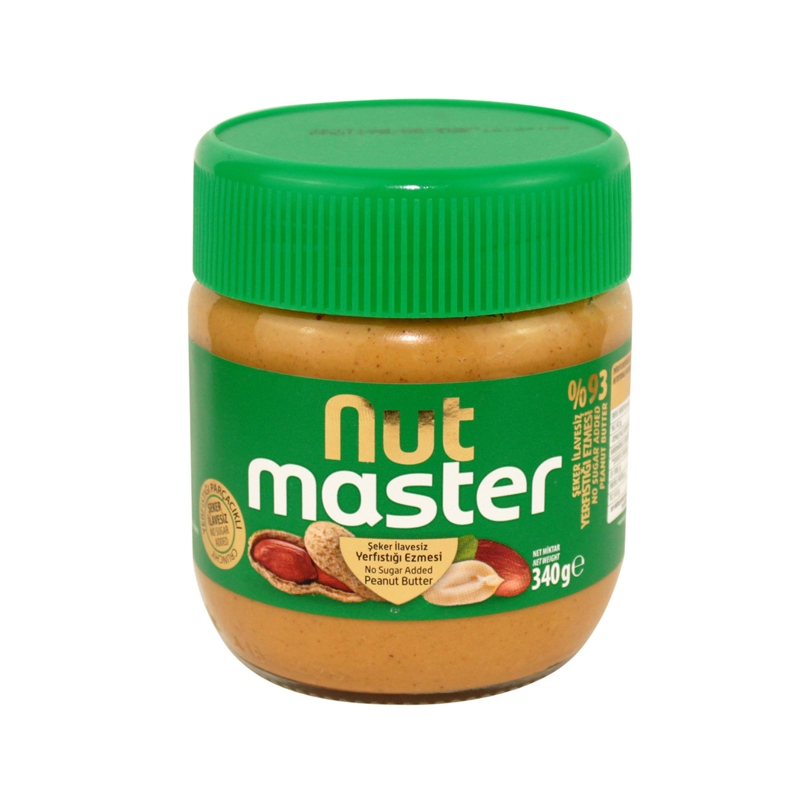 NUTMASTER FREE SUGAR PEANUT BUTTER 340 G