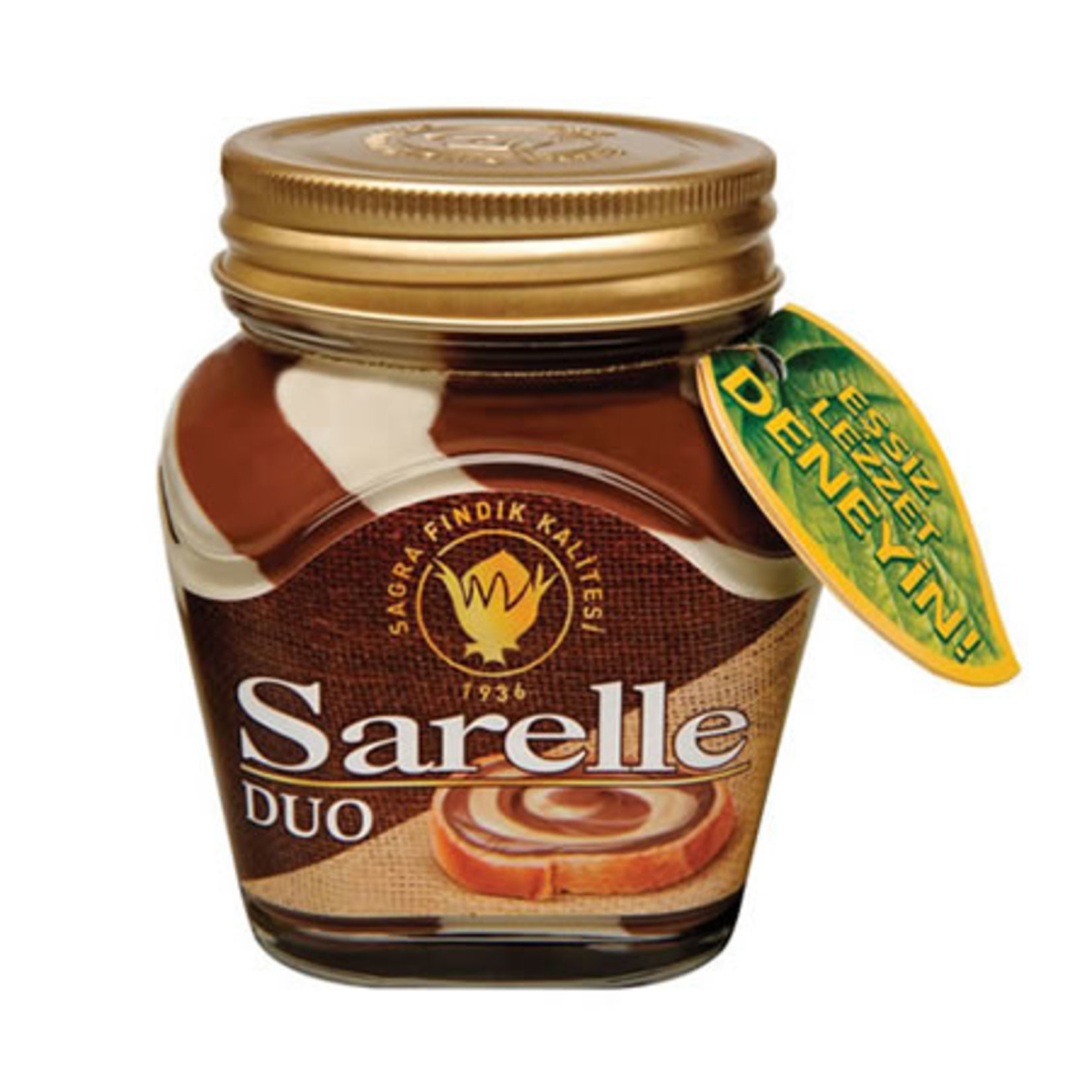 SARELLE DUO MILK COCOA HAZELNUT CREAM 350 G