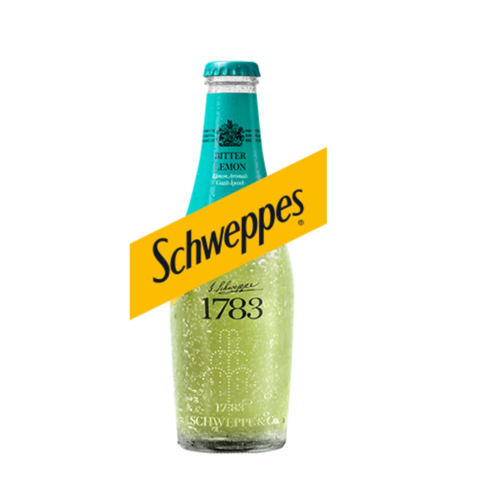 SCHWEPPES LEMON FLAVORED FIZZY DRINK 250 ML.