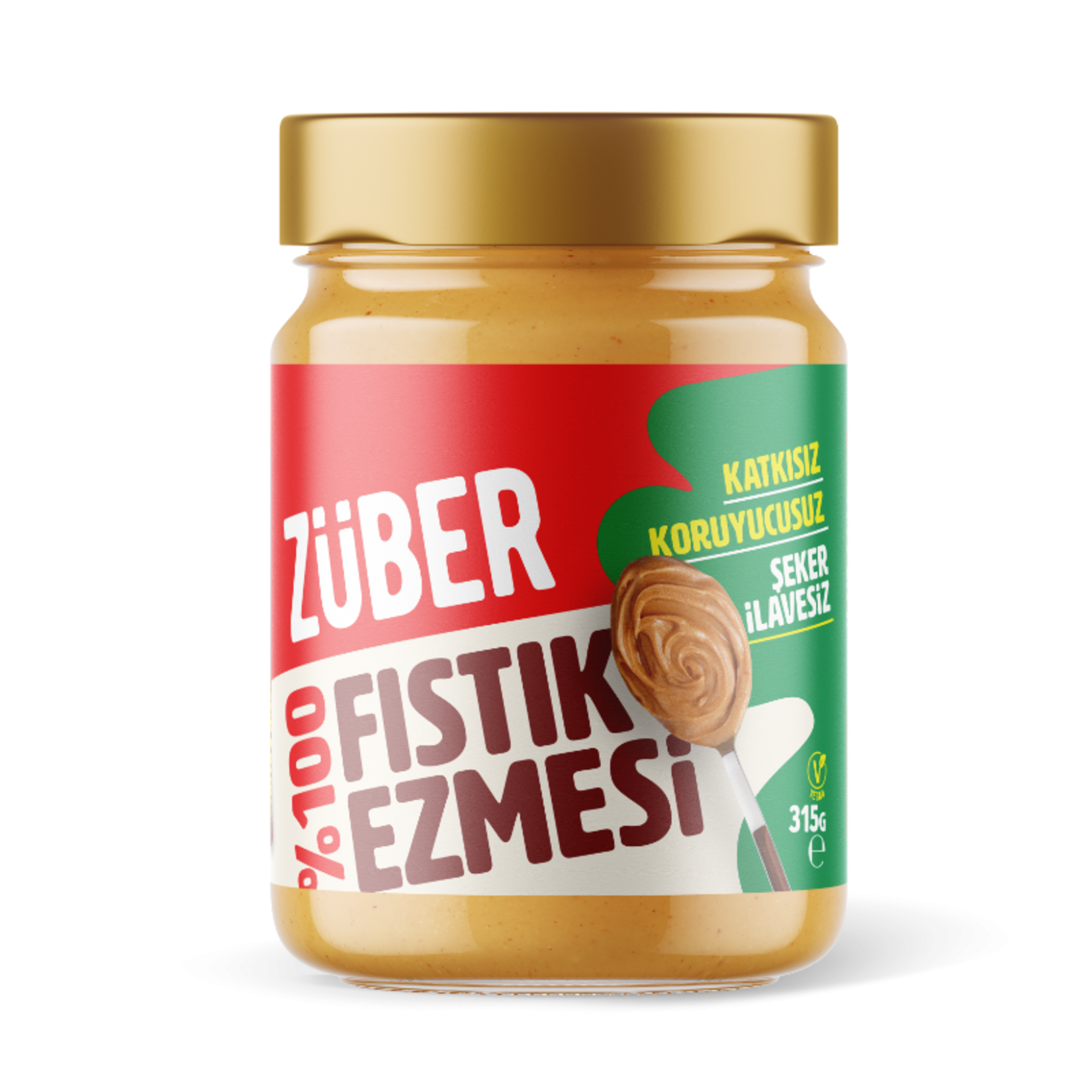 ZÜBER 100 % PEANUT BUTTER 315 G